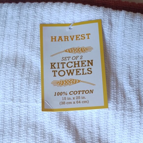 Autumn Kitchen Towel 2pc. Set with Free Gift - Picture 3 of 5